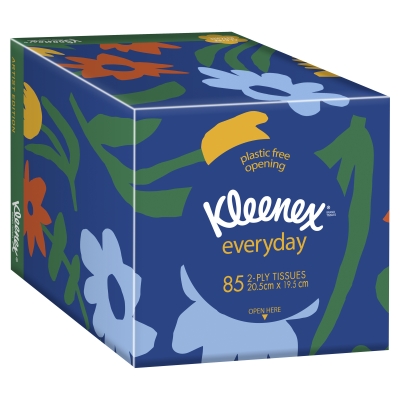 Kleenex Tissues Everyday Cube 85 Pack