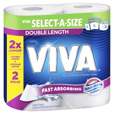 Viva Select-A-Size Double Length Paper Towel 2 Pack
