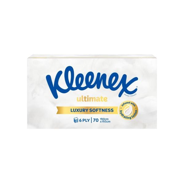 Kleenex Tissues Ultimate 6 Ply 70 Pack