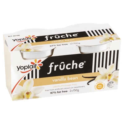 Fruche Vanilla Bean 2 x 150g
