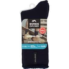 Bonds Explorer Mens Socks Navy Size 11-14