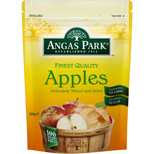 Angas Park Apples Dried 200g