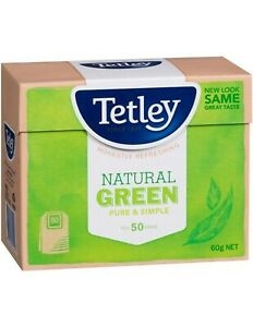 Tetley Teabags Green Tea 50 Pack