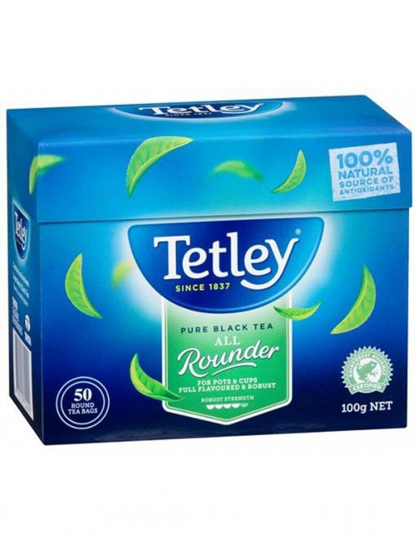 Tetley Teabags All Rounder 50 Pack