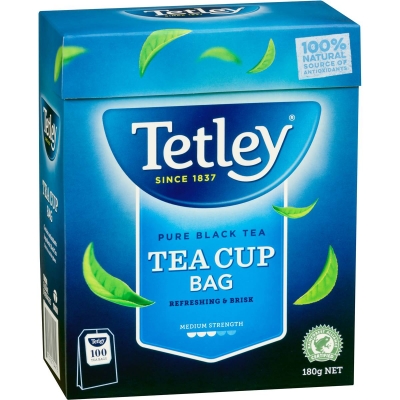 Tetley Black Teabags 100 Pack