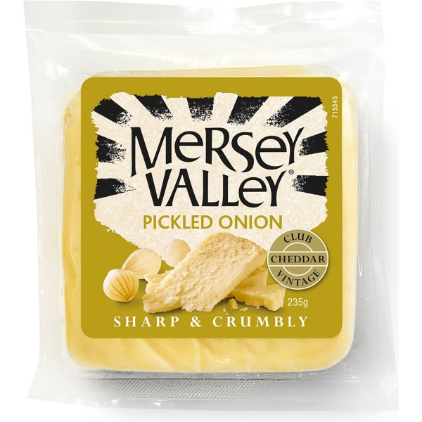 Mersey Valley Cheese Vintage Pickled Onion 235g