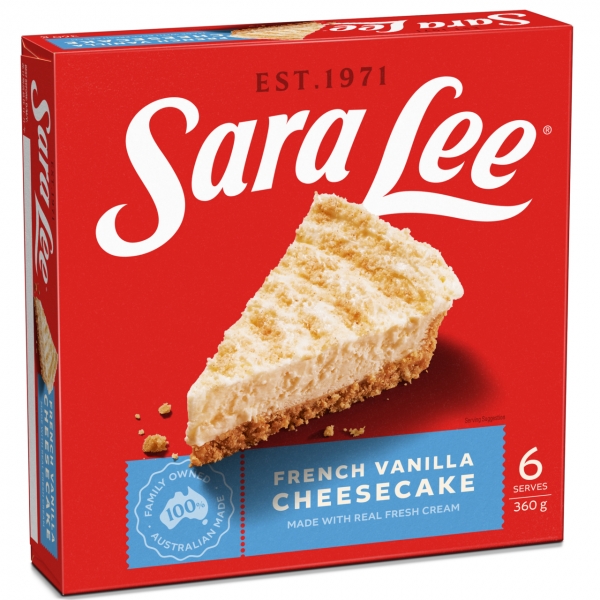 Sara Lee Cheesecake French Vanilla 360g