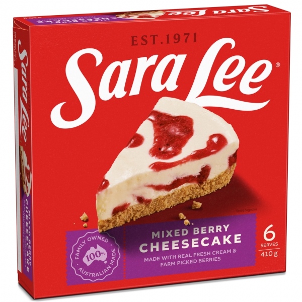 Sara Lee Cheesecake Mixed Berry 410g