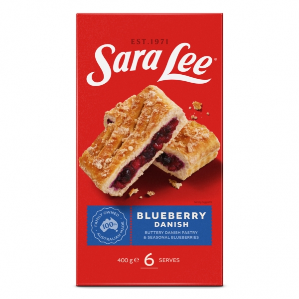 Sara Lee Danish Blueberry 400g