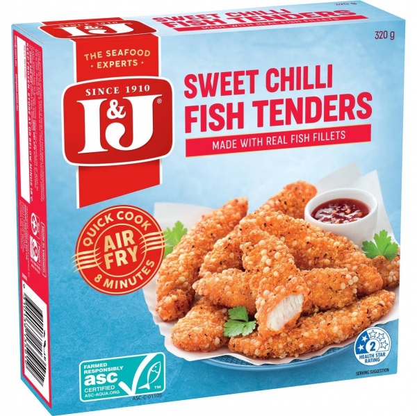 I&J Fish Tenders Sweet Chilli 320g