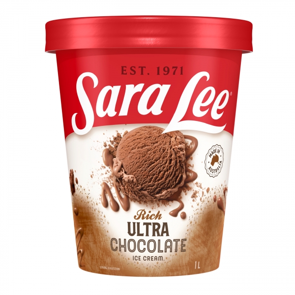 Sara Lee Ice Cream Ultra Chocolate 1lt