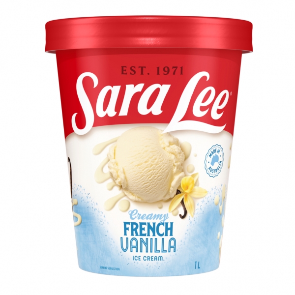Sara Lee Ice Cream French Vanilla 1lt