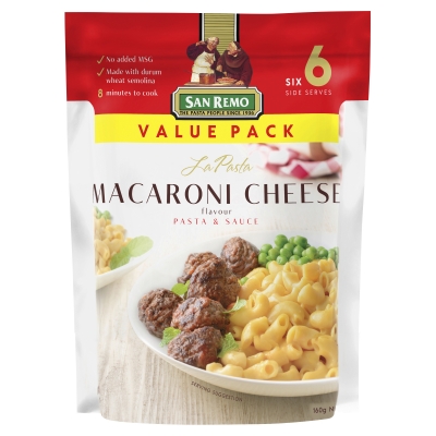 San Remo La Pasta Macaroni Cheese Pasta Sauce 160g