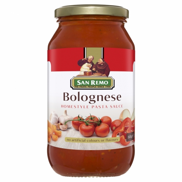 San Remo Bolognese Pasta Sauce 500g