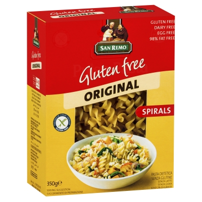 San Remo Gluten Free Original Spirals 350g