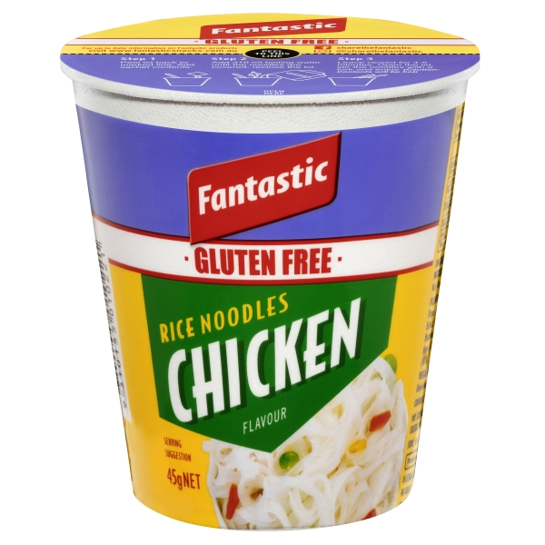 Fantastic Rice Noodle Cup Chicken Gluten Free 45g