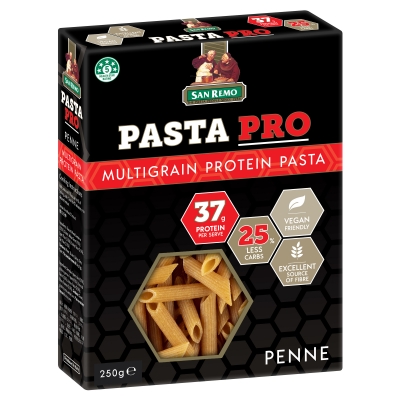 San Remo Pasta Multigrain Protein Penne #18 250g