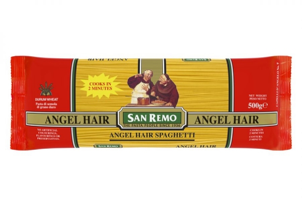San Remo Dry Pasta Angel Hair Spaghetti #9 500g