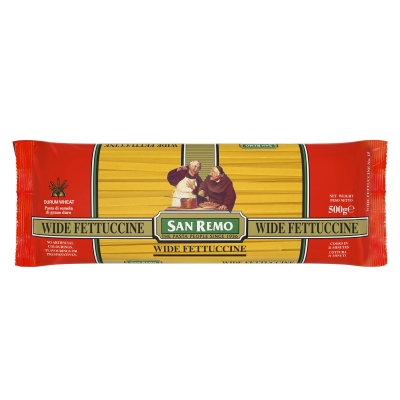 San Remo Dry Pasta Wide Fettuccine #15 500g