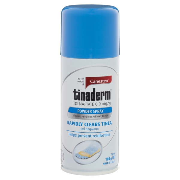 Canesten Tinaderm Spray Powder 100g