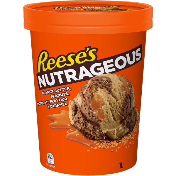 Reese's Ice Cream Nutrageous 1lt