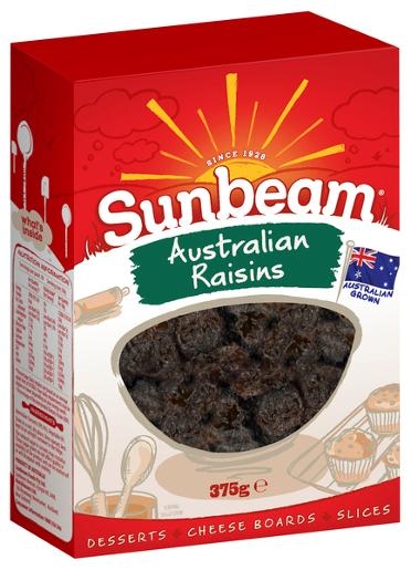 Sunbeam Raisins Seeded 375g