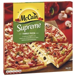 McCain Pizza Supreme Family Size 500g