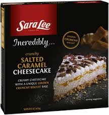 Sara Lee Crunchy Salted Caramel Cheesecake 425g