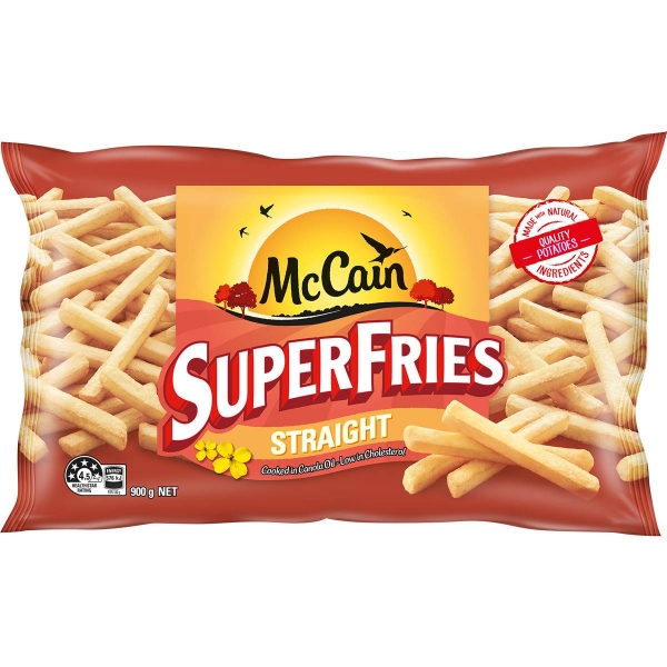 McCain Chips Superfries Straight 900g