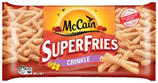 McCain Chips Superfries Crinkle 900g