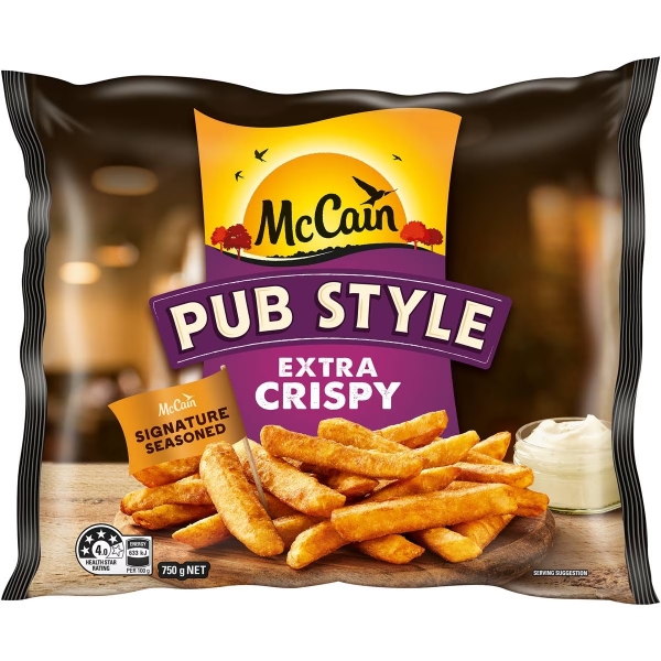 McCain Chips Pub Style Extra Crispy 750g