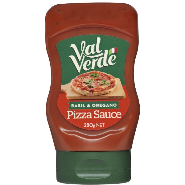 Val Verde Pizza Sauce Basil & Oregano 280g