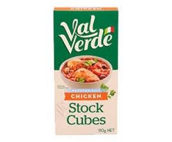Val Verde Stock Chicken Reduced Salt 10 Pack 110g