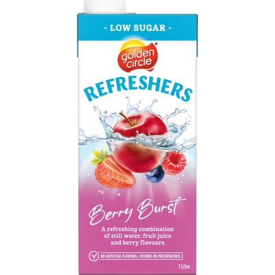 Golden Circle Refreshers Berry Burst 1lt