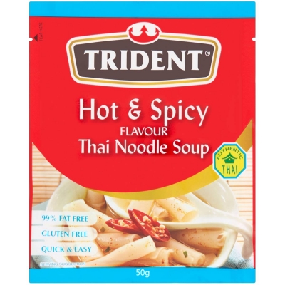 Trident Thai Noodle Soup Hot & Spicy 50g