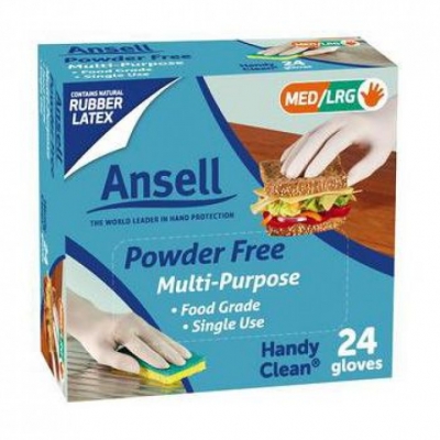 Ansell Handy Clean Disposable Gloves 24 Pack