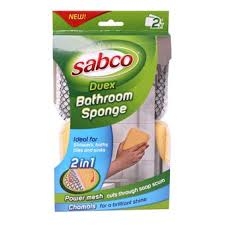 Sabco Sponge Duex Bathroom 2 Pack