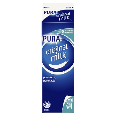 Pura Full Cream Milk 1lt