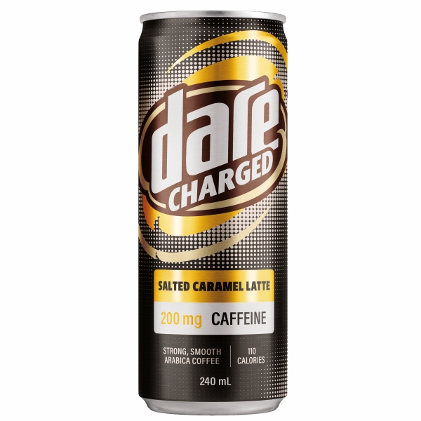 Dare Charged Salted Caramel Latte 240ml