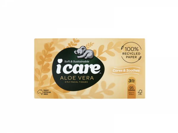iCare Tissues Aloe Vera 95 Pack
