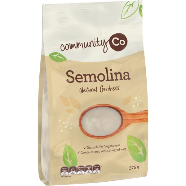 Community Co Semolina 375g