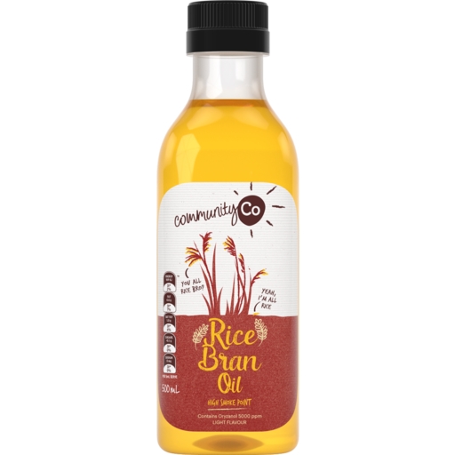 Community Co Oil Rice Bran 500ml