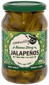 Community Co Jalapenos 500g