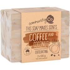 Community Co Soap Coffee & Coconut 2 Pack