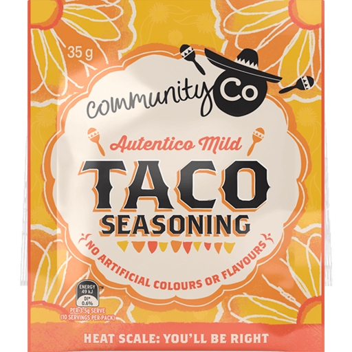 Community Co Taco Seasoning 35g