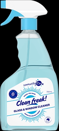 Community Co Clean Freak Glass & Window Cleaner 750ml