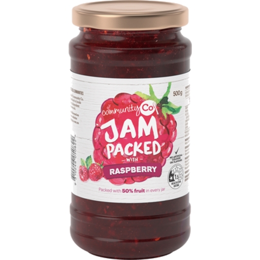 Community Co Jam Raspberry 500g