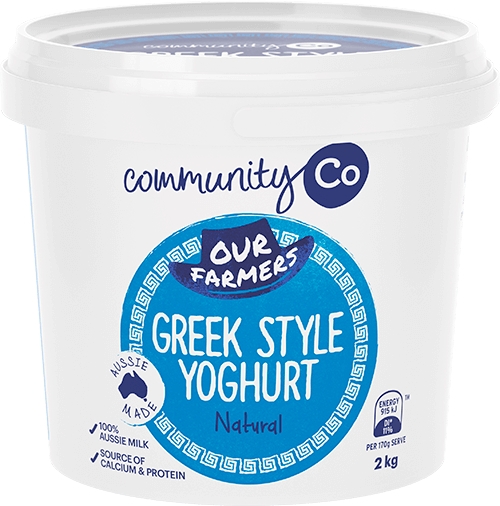Community Co Yoghurt Greek Style 2kg