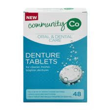 Community Co Denture Tablets 48 Pack