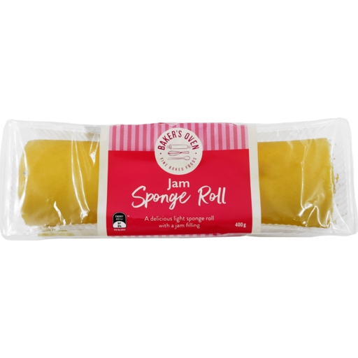 Baker's Oven Sponge Roll Jam 400g